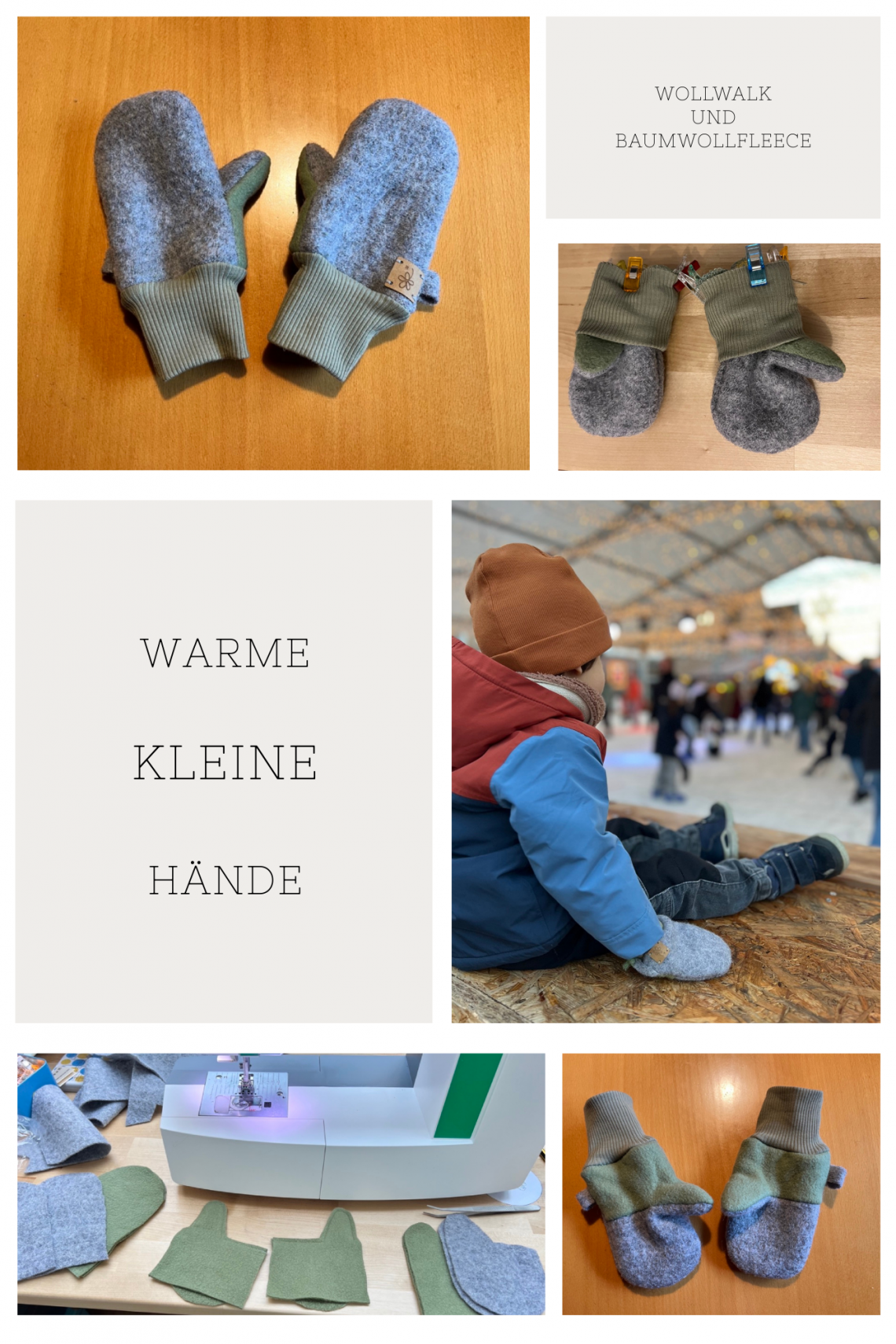 Kottodan.de cosy hands Wollwalkhandschuhe warme kleine Hände